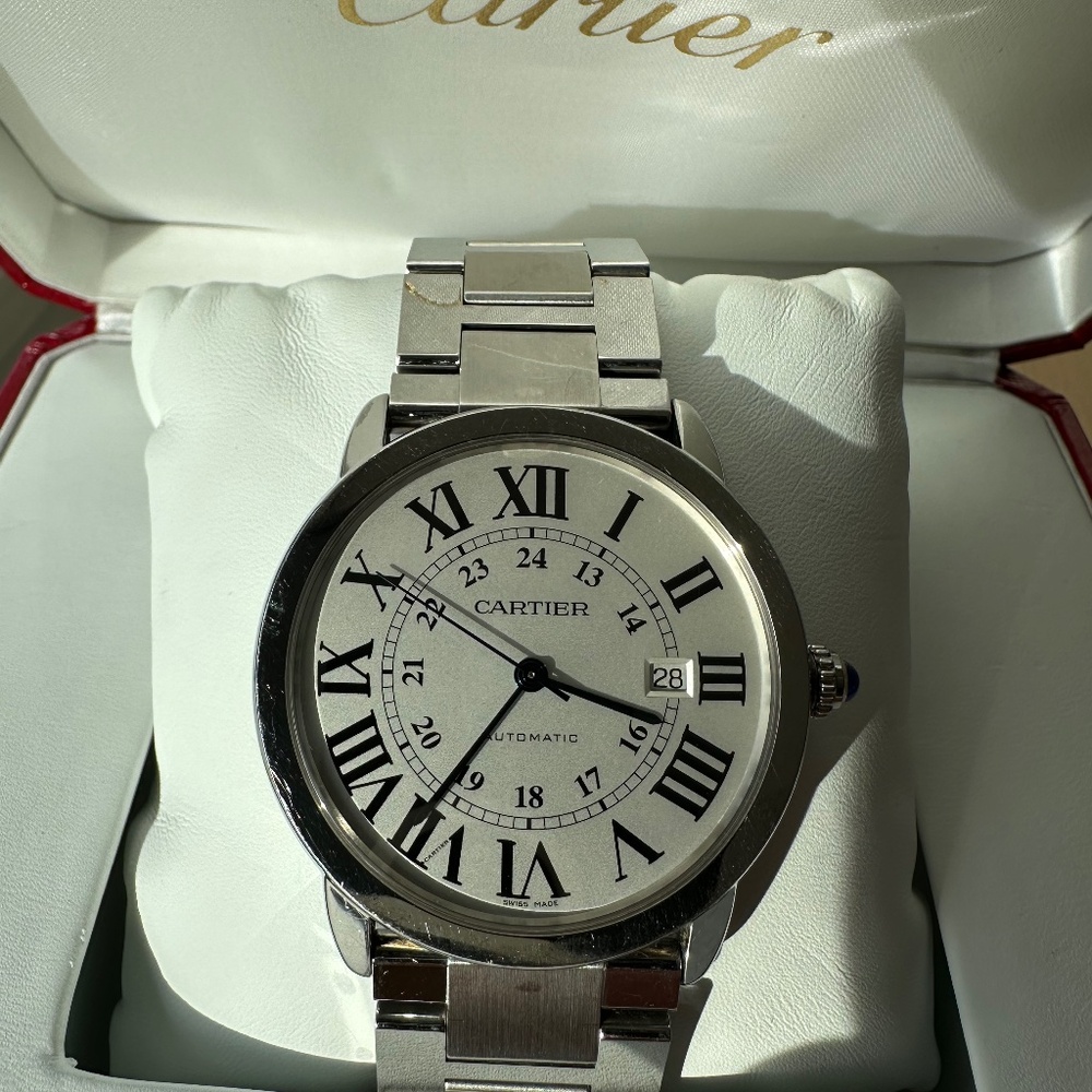 Cartier 42mm Men's Ronde Solo Automatic
